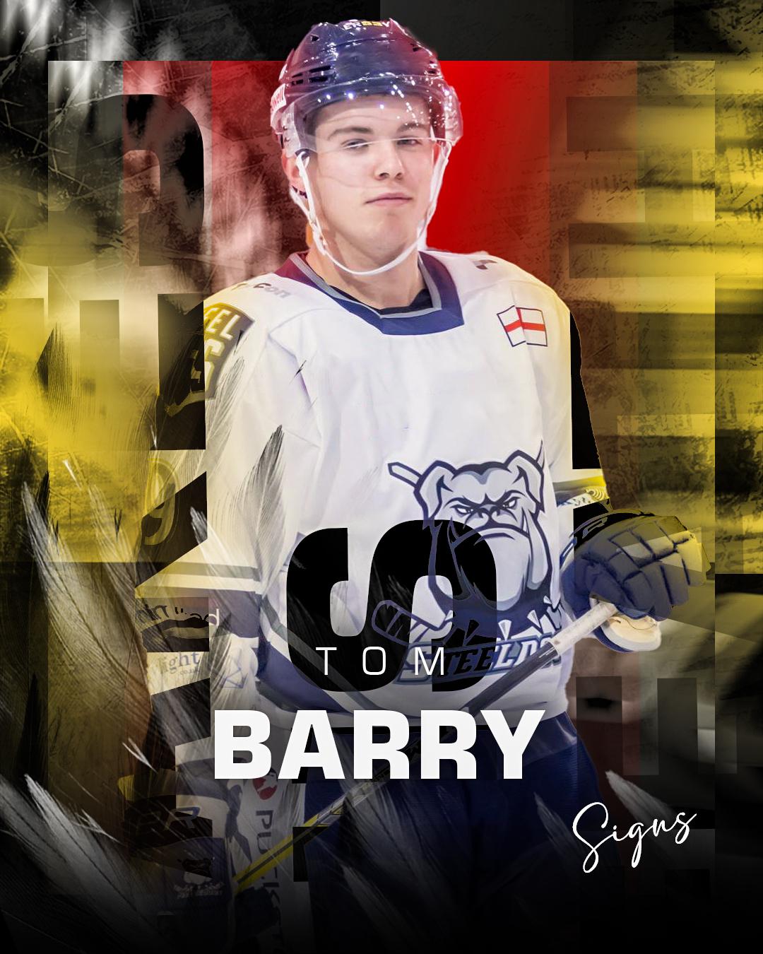 Welcome Tom Barry to Blackburn.