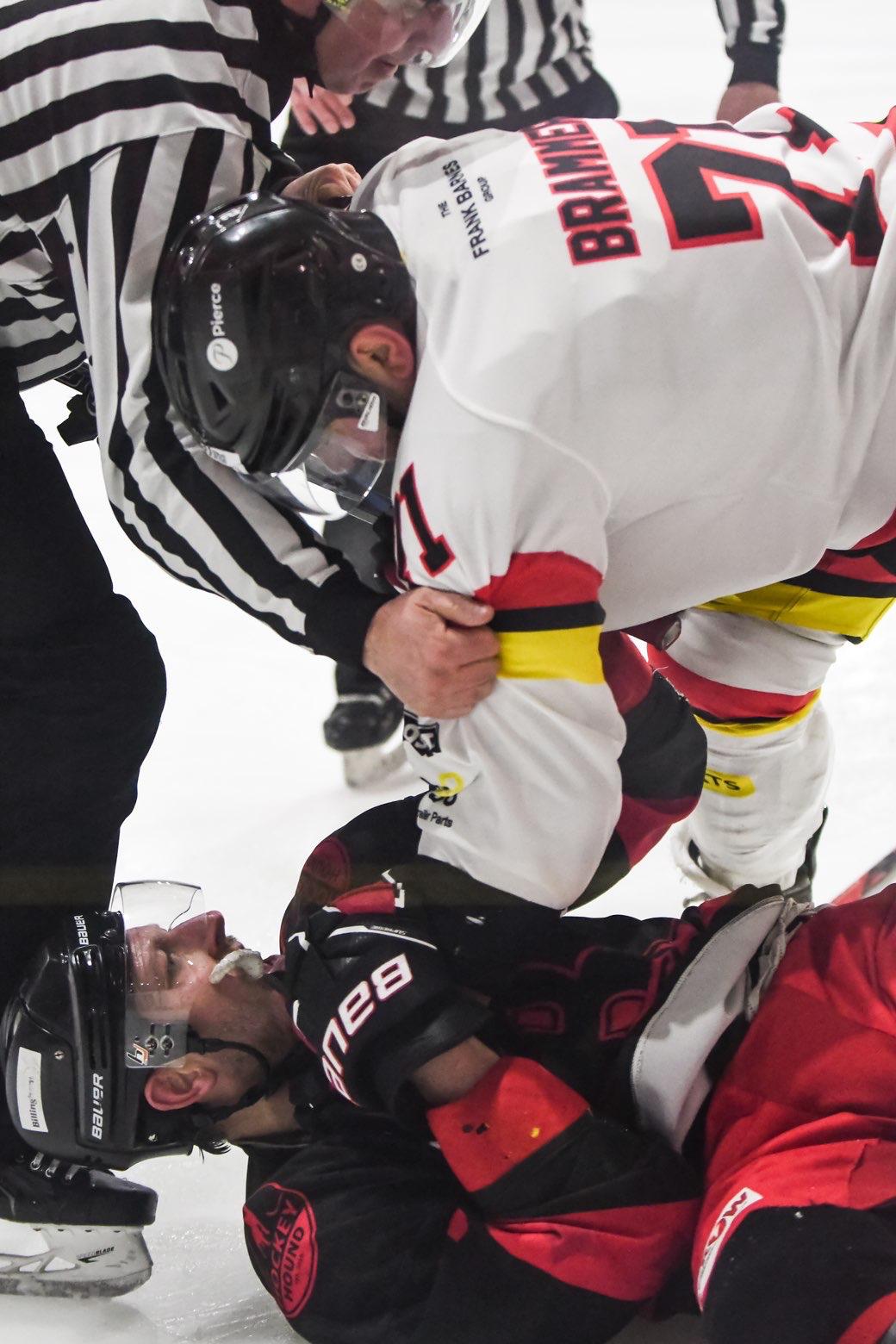 PRICELESS DOUBLE HEADER PERFORMANCE AS HAWKS RUN UP TAB ON RIVALS