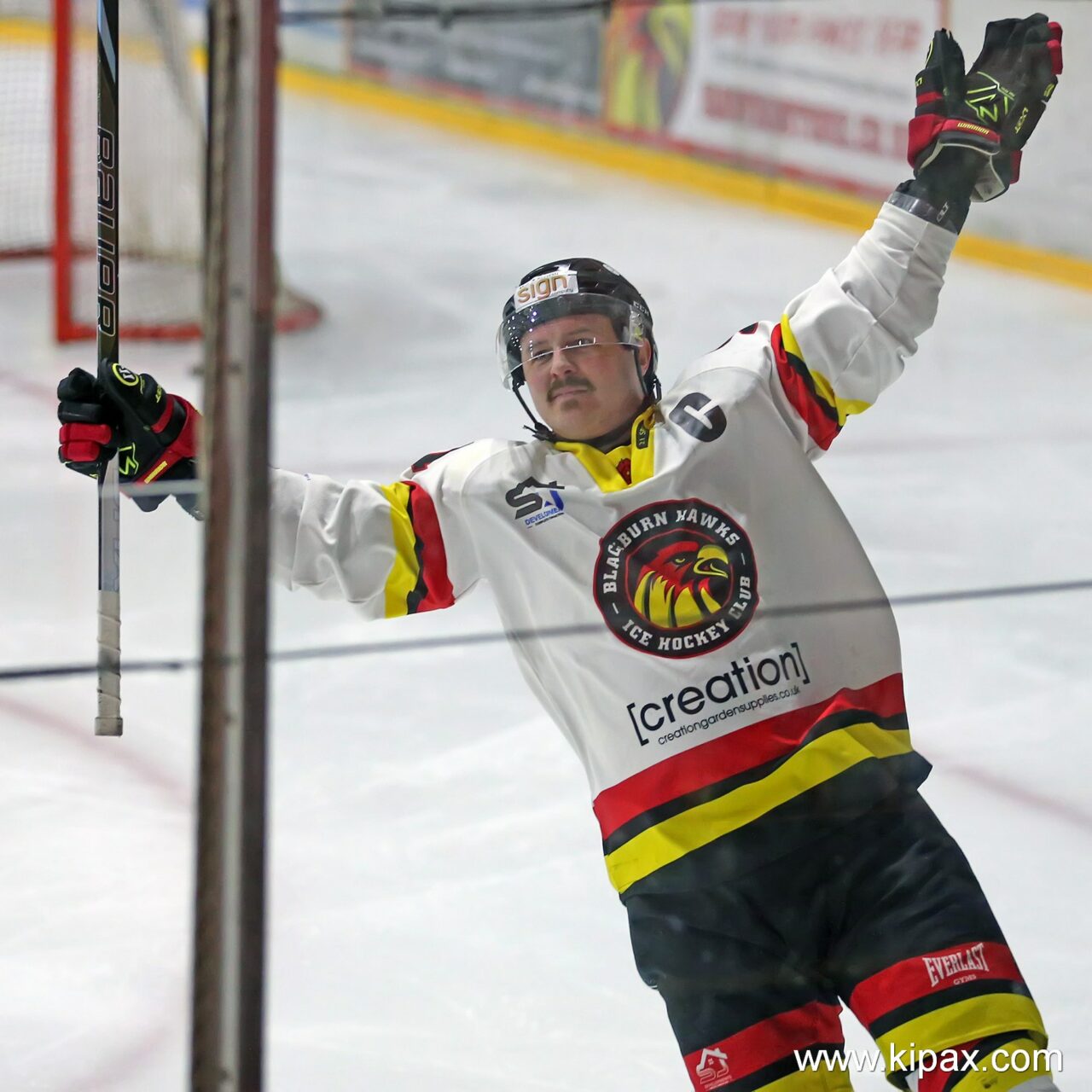 HAWKS HIT BACK IN STYLE BY BLOWING AWAY BARONS